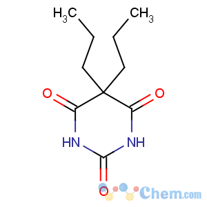 CAS No:2217-08-5 5,5-dipropyl-1,3-diazinane-2,4,6-trione