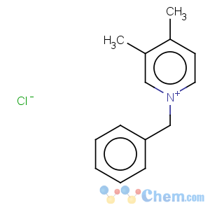 CAS No:22185-44-0 Pyridinium,3,4-dimethyl-1-(phenylmethyl)-, chloride (1:1)
