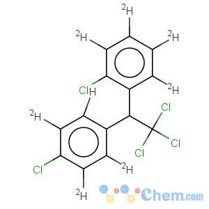 CAS No:221899-88-3 Benzene-1,2,3,4-d4,5-chloro-6-[2,2,2-trichloro-1-(4-chlorophenyl-2,3,5,6-d4)ethyl]- (9CI)