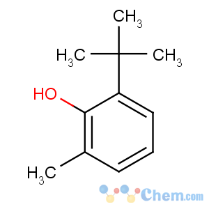 CAS No:2219-82-1 2-tert-butyl-6-methylphenol