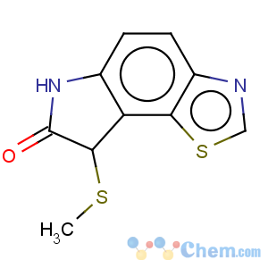 CAS No:222036-26-2 7H-Pyrrolo[2,3-g]benzothiazol-7-one,6,8-dihydro-8-(methylthio)-