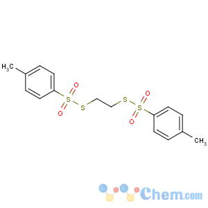 CAS No:2225-23-2 1-methyl-4-[2-(4-methylphenyl)sulfonylsulfanylethylsulfanylsulfonyl]<br />benzene