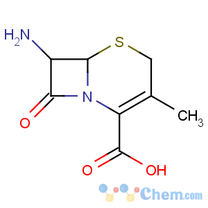 CAS No:22252-43-3 (6R,<br />7R)-7-amino-3-methyl-8-oxo-5-thia-1-azabicyclo[4.2.0]oct-2-ene-2-<br />carboxylic acid