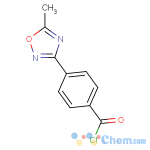CAS No:222541-76-6 4-(5-methyl-1,2,4-oxadiazol-3-yl)benzoyl chloride