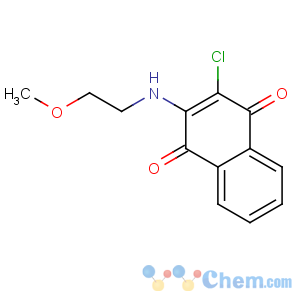 CAS No:22272-22-6 1,4-Naphthalenedione,2-chloro-3-[(2-methoxyethyl)amino]-