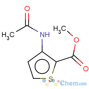 CAS No:22288-79-5 2-Thiophenecarboxylicacid, 3-(acetylamino)-, methyl ester