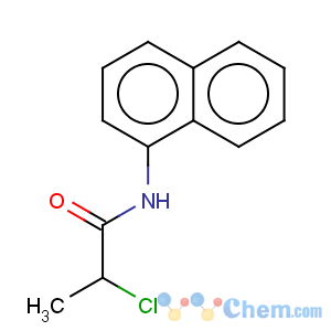 CAS No:22302-58-5 Propanamide,2-chloro-N-1-naphthalenyl-