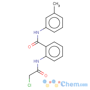 CAS No:22312-75-0 Benzamide,2-[(2-chloroacetyl)amino]-N-(3-methylphenyl)-