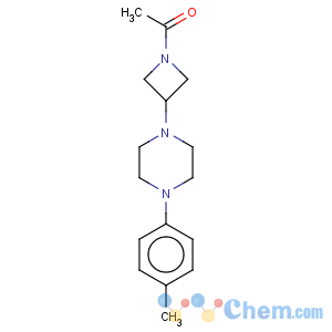 CAS No:223381-96-2 Ethanone,1-[3-[4-(4-methylphenyl)-1-piperazinyl]-1-azetidinyl]-