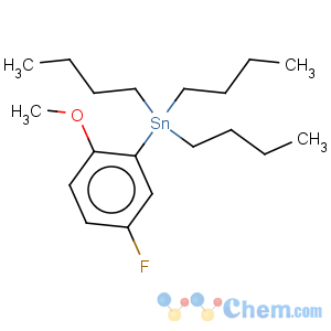 CAS No:223432-26-6 Stannane,tributyl(5-fluoro-2-methoxyphenyl)-