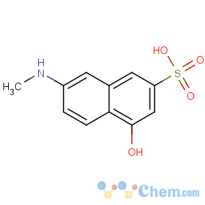 CAS No:22346-43-6 4-hydroxy-7-(methylamino)naphthalene-2-sulfonic acid