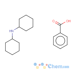 CAS No:22355-34-6 benzoic acid, compound with dicyclohexylamine (1:1)