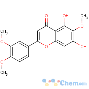 CAS No:22368-21-4 2-(3,4-dimethoxyphenyl)-5,7-dihydroxy-6-methoxychromen-4-one