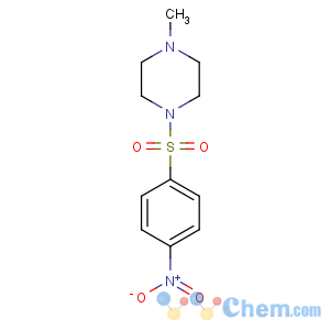 CAS No:223785-97-5 1-methyl-4-(4-nitrophenyl)sulfonylpiperazine