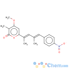 CAS No:22388-89-2 2H-Pyran-2-one,6-[(1E,3E)-1,3-dimethyl-4-(4-nitrophenyl)-1,3-butadien-1-yl]-4-methoxy-3-methyl-