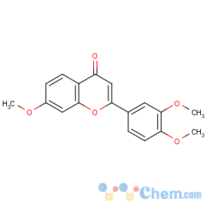 CAS No:22395-24-0 2-(3,4-dimethoxyphenyl)-7-methoxychromen-4-one
