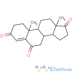 CAS No:2243-06-3 (8R,9S,10R,13S,14S)-10,13-dimethyl-1,2,7,8,9,11,12,14,15,<br />16-decahydrocyclopenta[a]phenanthrene-3,6,17-trione