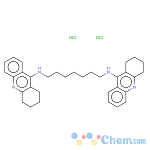 CAS No:224445-12-9 1,7-Heptanediamine,N1,N7-bis(1,2,3,4-tetrahydro-9-acridinyl)-, hydrochloride (1:2)