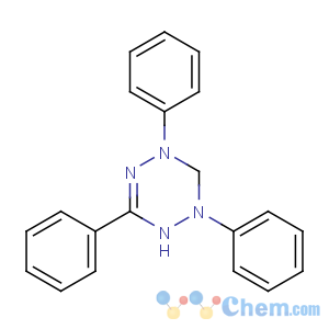 CAS No:22459-57-0 1,2,4,5-Tetrazine,1,2,5,6-tetrahydro-1,3,5-triphenyl-