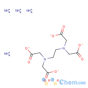 CAS No:22473-78-5 Glycine,N,N'-1,2-ethanediylbis[N-(carboxymethyl)-, ammonium salt (1:4)