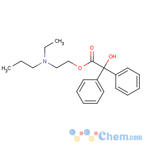 CAS No:22487-42-9 2-[ethyl(propyl)amino]ethyl 2-hydroxy-2,2-diphenylacetate