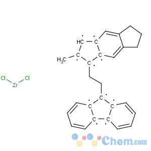 CAS No:224953-43-9 [1-(9-fluorenyl)-2-(5,6-cyclopenta-2-methyl-1-indenyl)ethane]zirconium dichloride