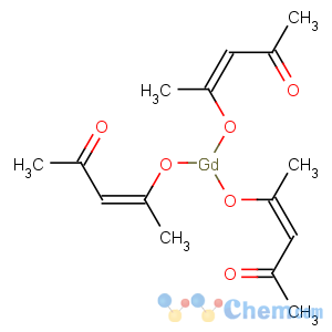 CAS No:22498-65-3 Gadolinium,tris(2,4-pentanedionato-kO,kO')-, monohydrate, (OC-6-11)-(9CI)