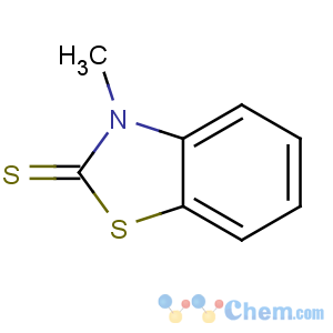 CAS No:2254-94-6 3-methyl-1,3-benzothiazole-2-thione