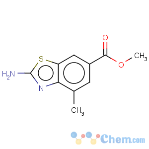 CAS No:225525-63-3 6-Benzothiazolecarboxylicacid, 2-amino-4-methyl-, methyl ester