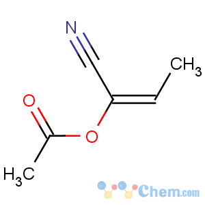 CAS No:22581-05-1 2-Butenenitrile,2-(acetyloxy)-