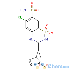 CAS No:2259-96-3 3-(5-bicyclo[2.2.1]hept-2-enyl)-6-chloro-1,1-dioxo-3,<br />4-dihydro-2H-1λ