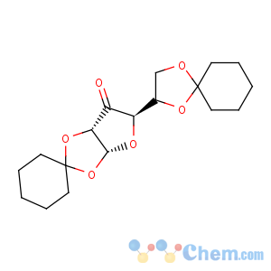 CAS No:22595-92-2 a-D-ribo-Hexofuranos-3-ulose,1,2:5,6-di-O-cyclohexylidene-, hydrate (9CI)