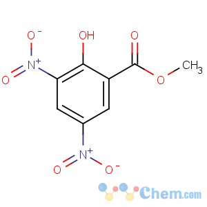 CAS No:22633-33-6 methyl 2-hydroxy-3,5-dinitrobenzoate