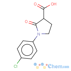 CAS No:226881-06-7 3-Pyrrolidinecarboxylicacid, 1-(4-chlorophenyl)-2-oxo-