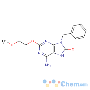 CAS No:226907-52-4 6-amino-9-benzyl-2-(2-methoxyethoxy)-7H-purin-8-one