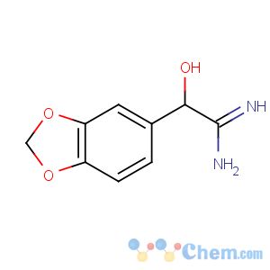 CAS No:22693-65-8 2-(1,3-benzodioxol-5-yl)-2-hydroxyethanimidamide