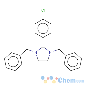 CAS No:227027-83-0 2-(4-chlorophenyl)-1,3-bis(phenylmethyl)-imidazolidine