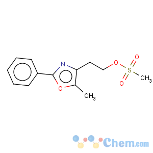 CAS No:227029-27-8 4-Oxazoleethanol,5-methyl-2-phenyl-, 4-methanesulfonate