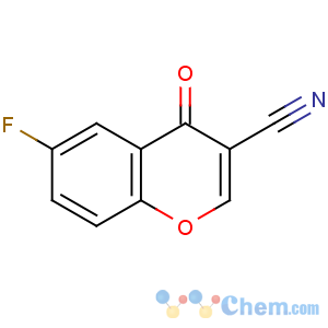 CAS No:227202-21-3 6-fluoro-4-oxochromene-3-carbonitrile