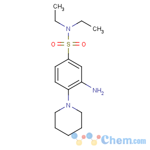 CAS No:22745-63-7 Benzenesulfonamide,3-amino-N,N-diethyl-4-(1-piperidinyl)-