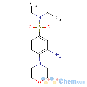 CAS No:22745-68-2 Benzenesulfonamide,3-amino-N,N-diethyl-4-(4-morpholinyl)-