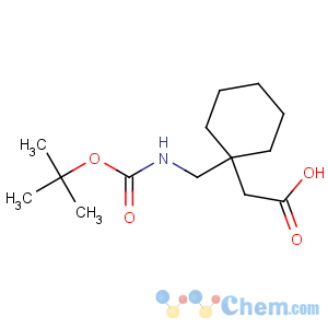 CAS No:227626-60-0 Cyclohexaneacetic acid,1-[[[(1,1-dimethylethoxy)carbonyl]amino]methyl]-