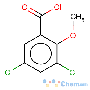 CAS No:22775-37-7 Benzoic acid,3,5-dichloro-2-methoxy-