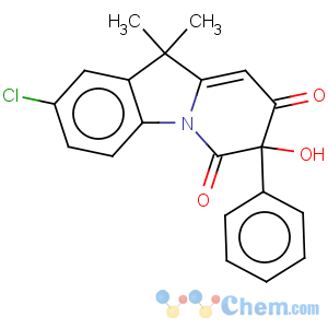CAS No:227754-51-0 2-Chloro-7-hydroxy-10,10-dimethyl-7-phenyl-10H-pyrido[1,2-a]indole-6,8-dione