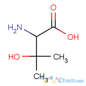 CAS No:2280-27-5 (2S)-2-amino-3-hydroxy-3-methylbutanoic acid