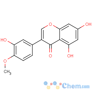 CAS No:2284-31-3 4H-1-Benzopyran-4-one,5,7-dihydroxy-3-(3-hydroxy-4-methoxyphenyl)-