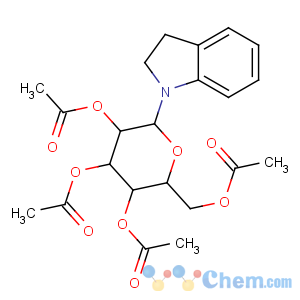 CAS No:22855-03-4 1H-Indole,2,3-dihydro-1-(2,3,4,6-tetra-O-acetyl-b-D-glucopyranosyl)-