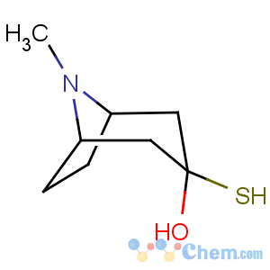 CAS No:228573-90-8 8-methyl-3-sulfanyl-8-azabicyclo[3.2.1]octan-3-ol