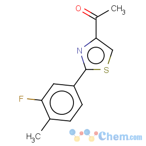 CAS No:228581-94-0 Ethanone,1-[2-(3-fluoro-4-methylphenyl)-4-thiazolyl]-