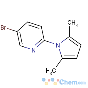 CAS No:228710-82-5 5-bromo-2-(2,5-dimethylpyrrol-1-yl)pyridine